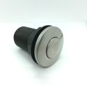 Bouton poussoir d'interrupteur pneumatique pour broyeur d'évier Acier Brossé