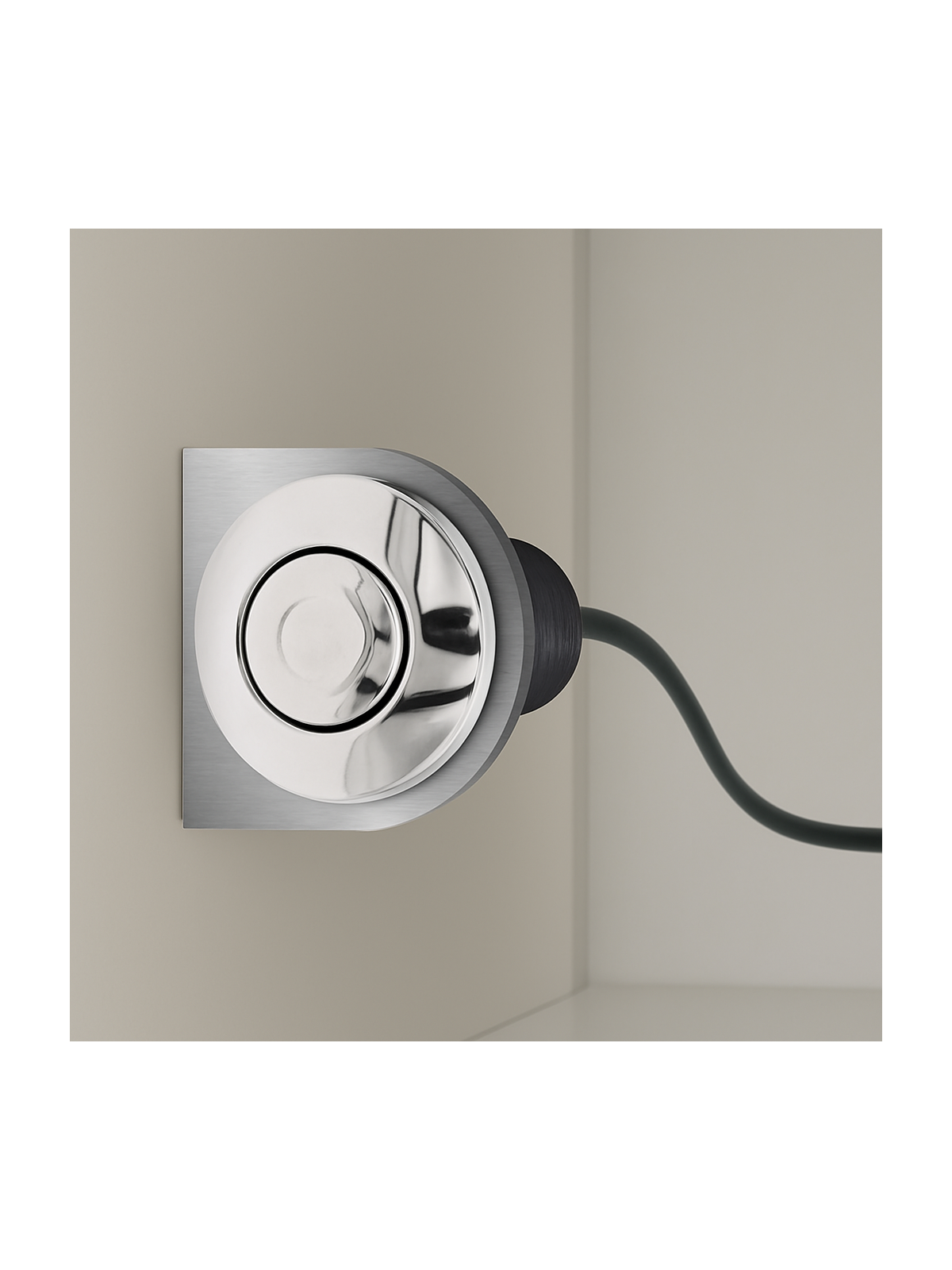 Support de bouton poussoir pour interrupteur pneumatique
